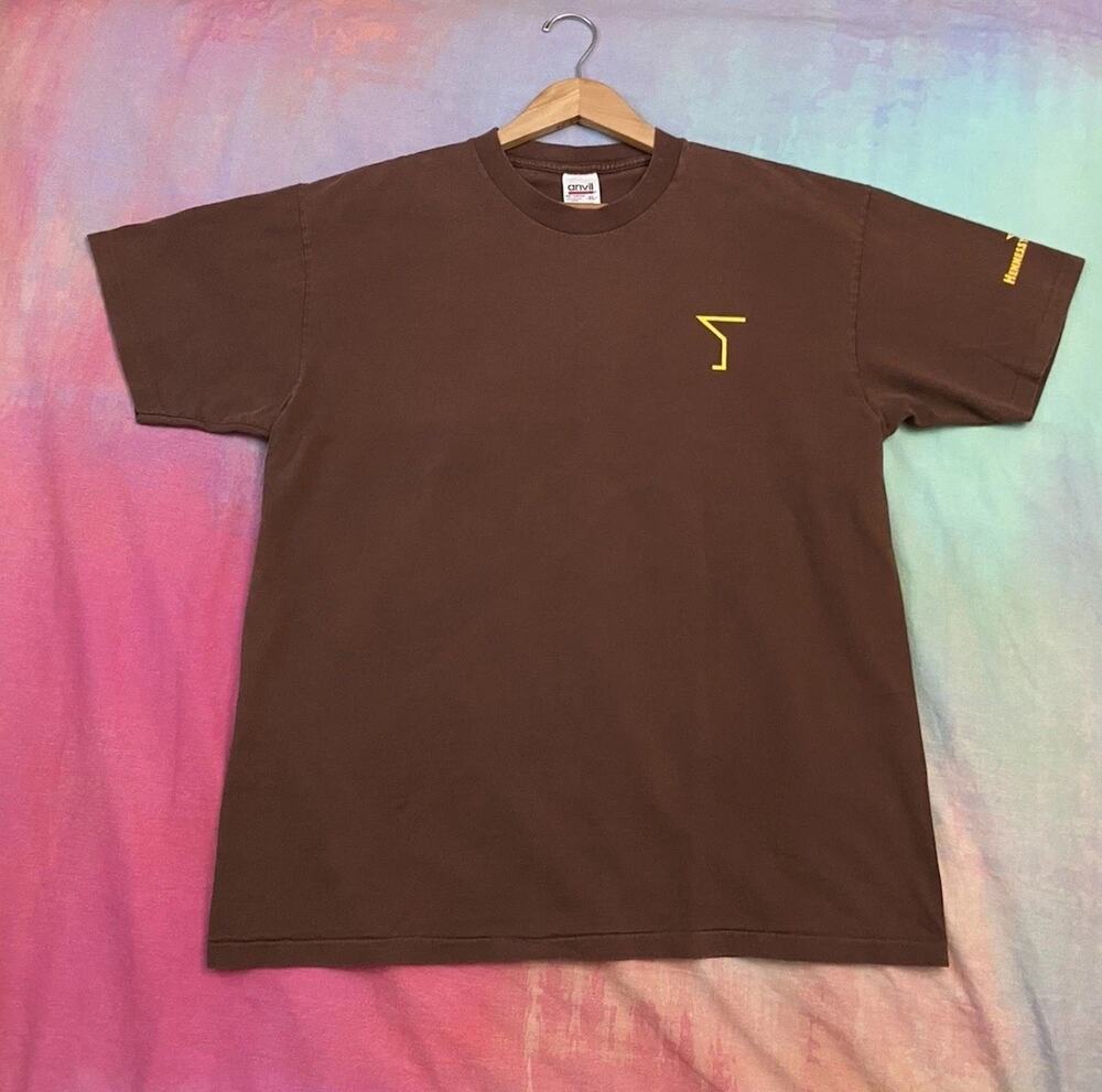 Vintage 90s Hennessy Promo T Shirt Single Stitch Size XL Streetwear Anvil